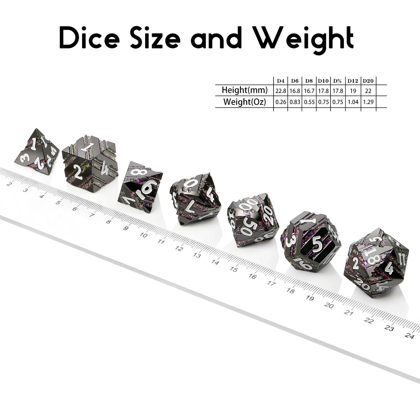 Black nickel and Purple stripes