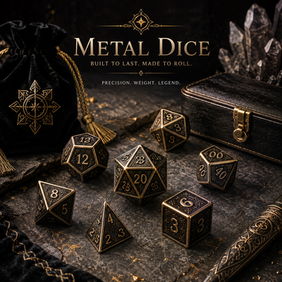 Metal Dice Set
