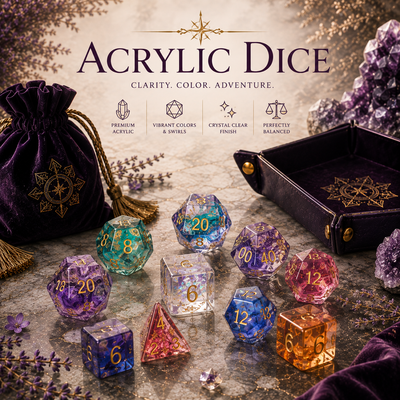Acrylic Dice