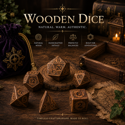 Wood dice