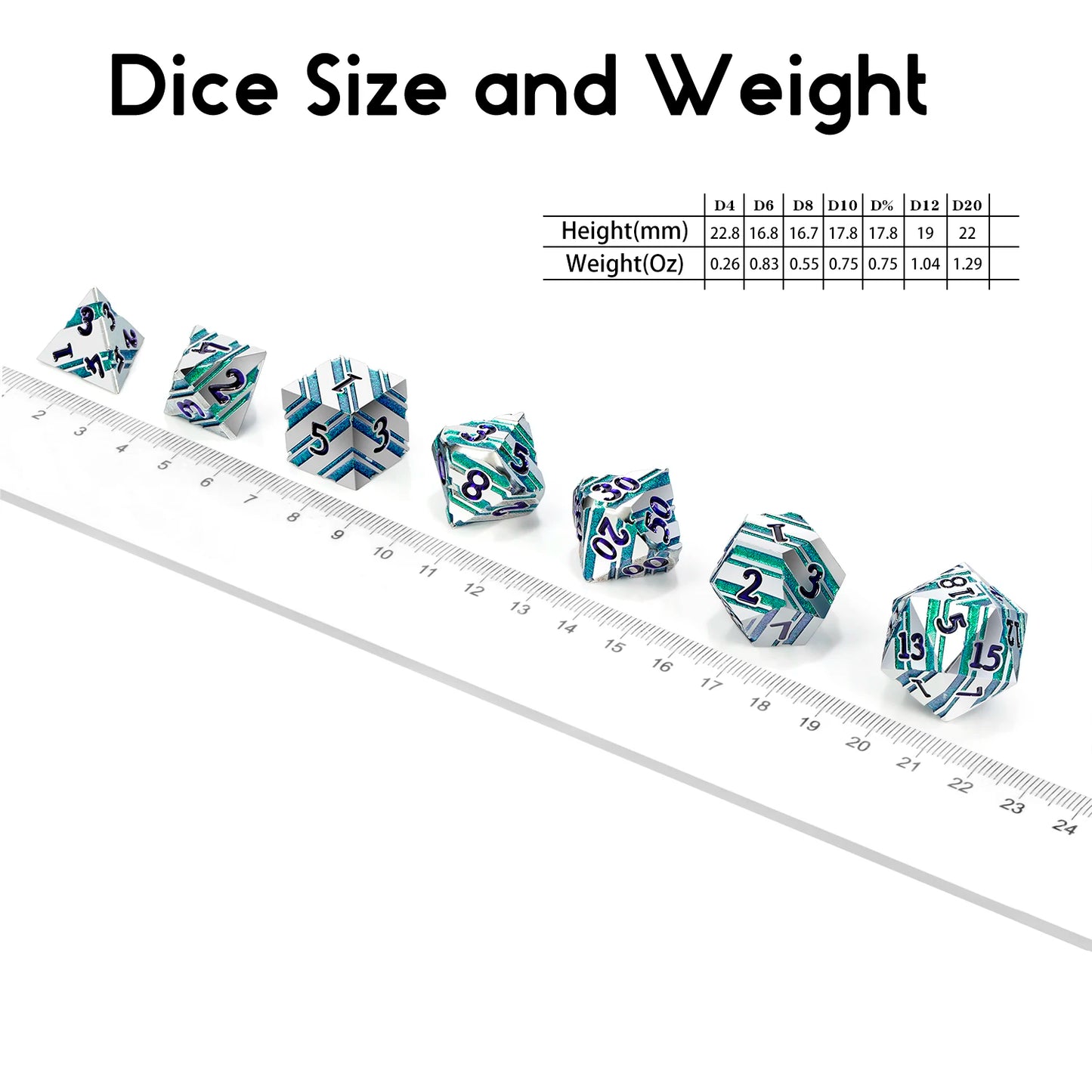 Green Stripes with Silver