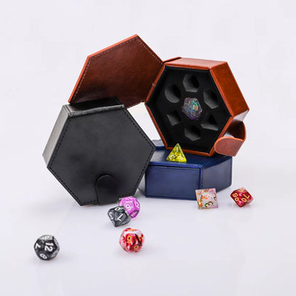PU Leather Dice Case – RPG Storage Box