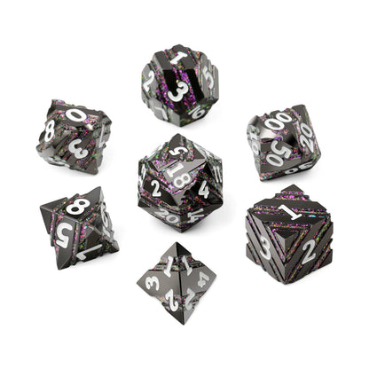 Black nickel and Purple stripes