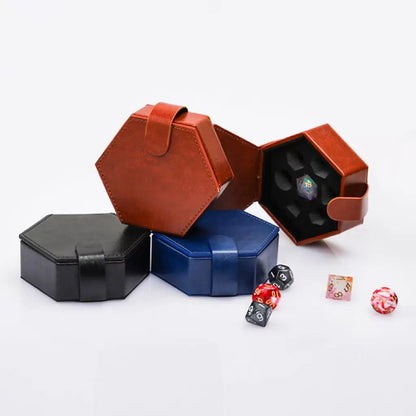 PU Leather Dice Case – RPG Storage Box
