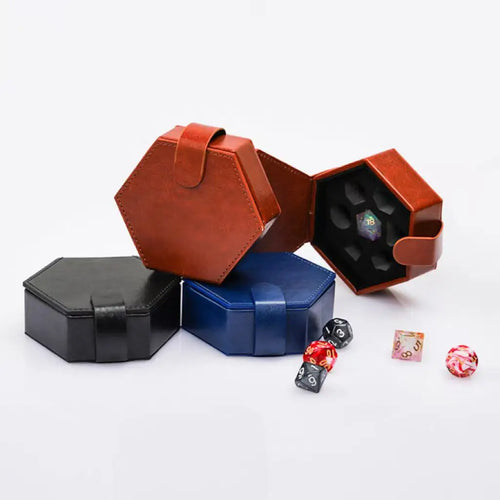 PU Leather Dice Case – RPG Storage Box