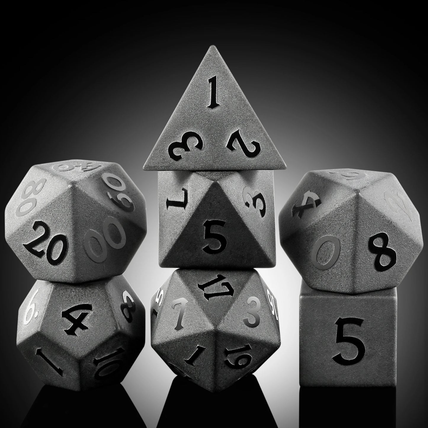 Gemstone Dice set – Natural Stones