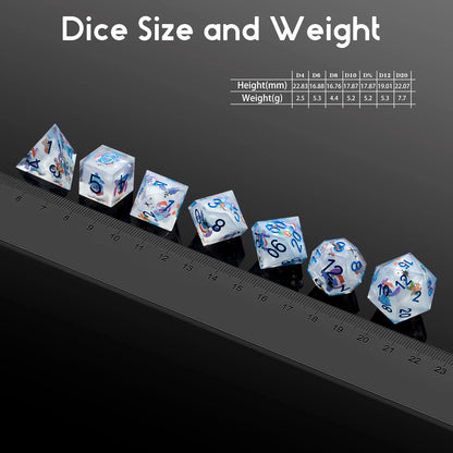 Sharp Edge Dice – Lilo & Stitch Sticker