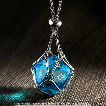 RPG Dice Necklace –  Dice Holder Pendant