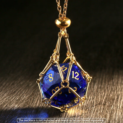 RPG Dice Necklace –  Dice Holder Pendant