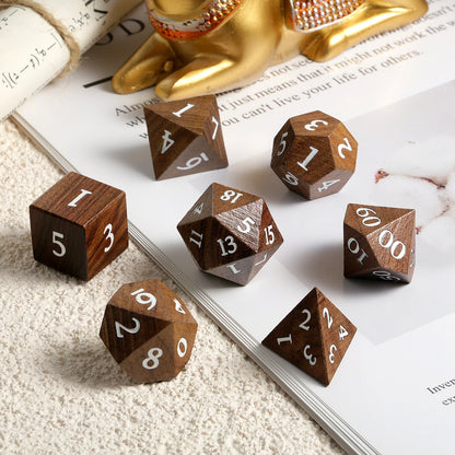 Wood Dice Set | Santos Rose