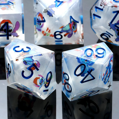 Sharp Edge Dice – Lilo & Stitch Sticker
