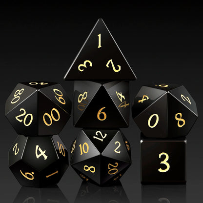 Gemstone Dice set – Natural Stones