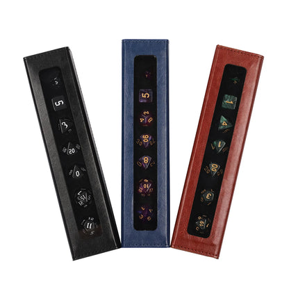 PU Leather Dice Holder Box
